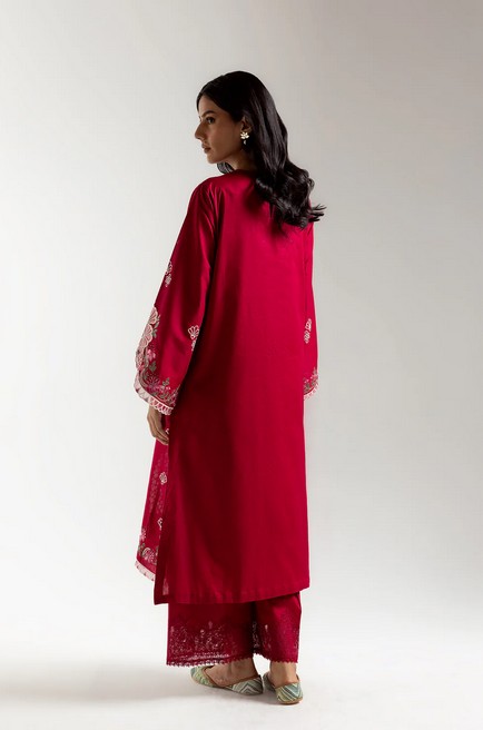 ETHNC- 2PIECE EMBROIDERED SUIT